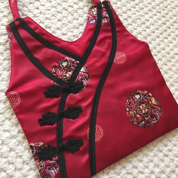 2/$10! Quirky little chinoiserie style bag - Picture 2 of 9